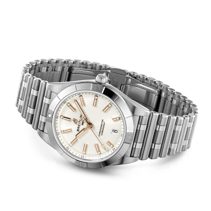 Breitling Chronomat Automatic 36, Ref# A10380101A2A1, box and papers