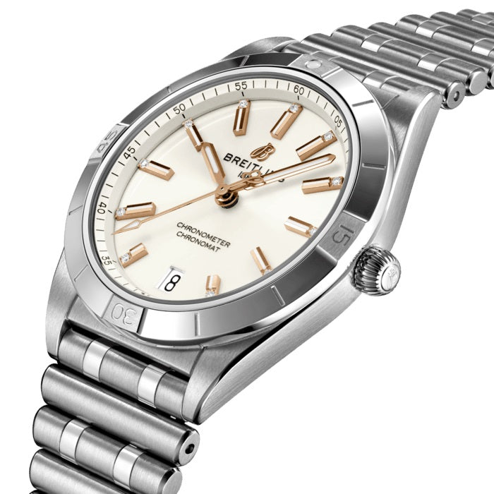 Breitling Chronomat Automatic 36, Ref# A10380101A2A1, box and papers