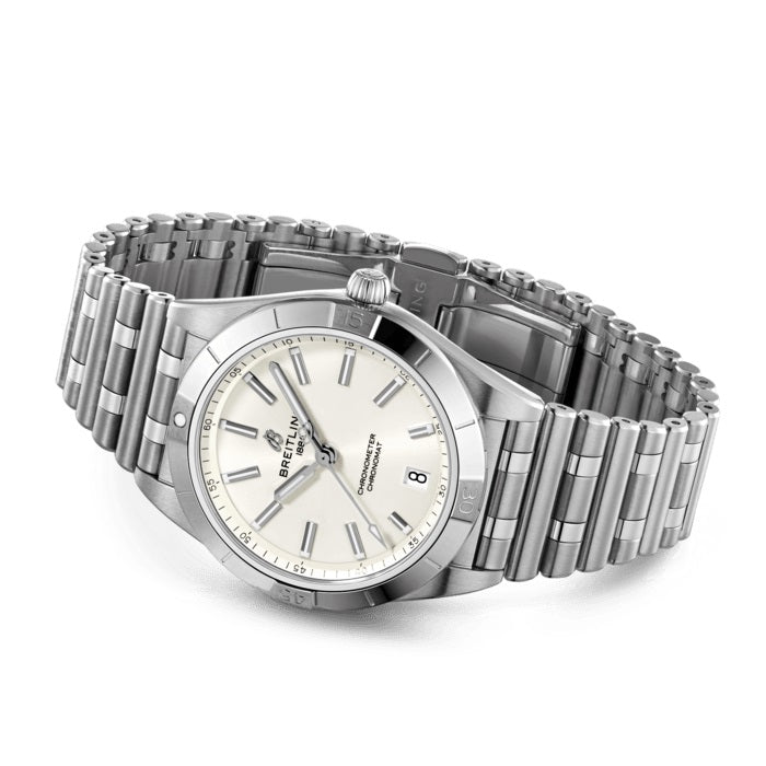 Breitling Chronomat Automatic 36, Ref# A10380101A3A1, box and papers