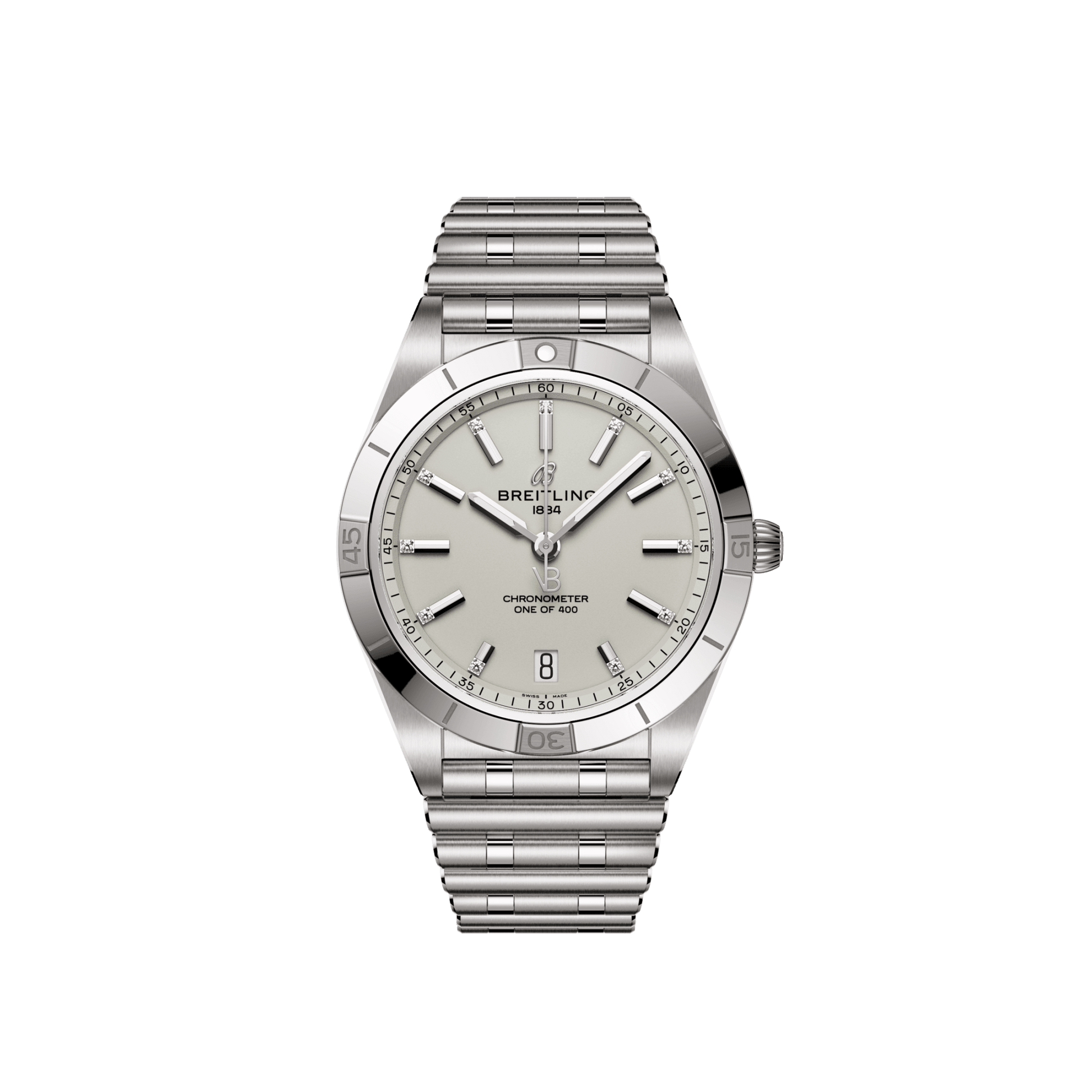 Breitling Chronomat Automatic 36 Victoria Beckham, Stainless steel and Diamonds, Ref# A103801A1G1A1, Unworn 2024