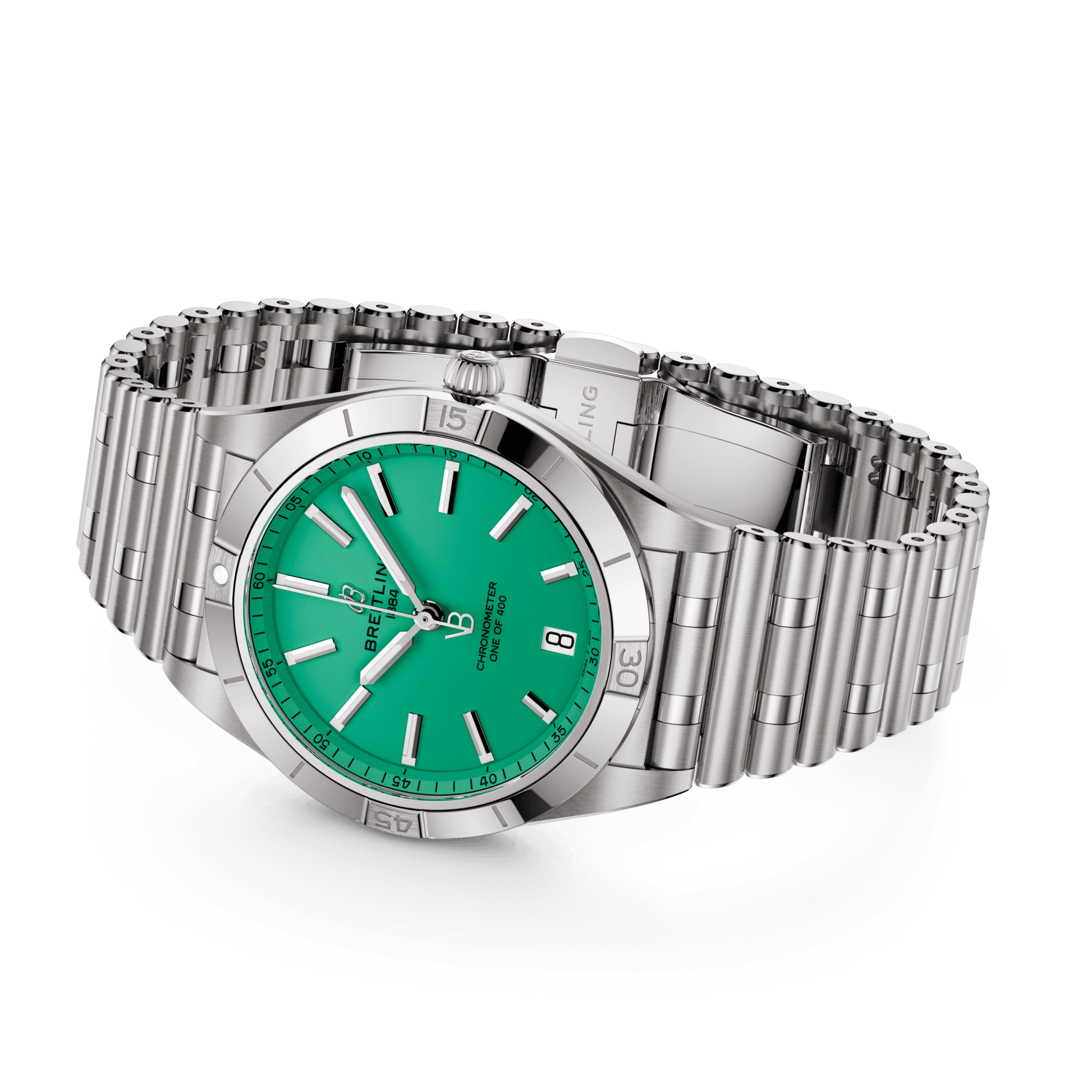 Breitling Chronomat Automatic 36 Victoria Beckham, Stainless steel, Ref# A103801A1L1A1, Unworn 2024