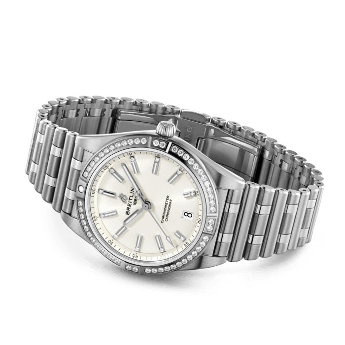 Breitling Chronomat Automatic 36, Ref# A10380591A1A1, box and papers
