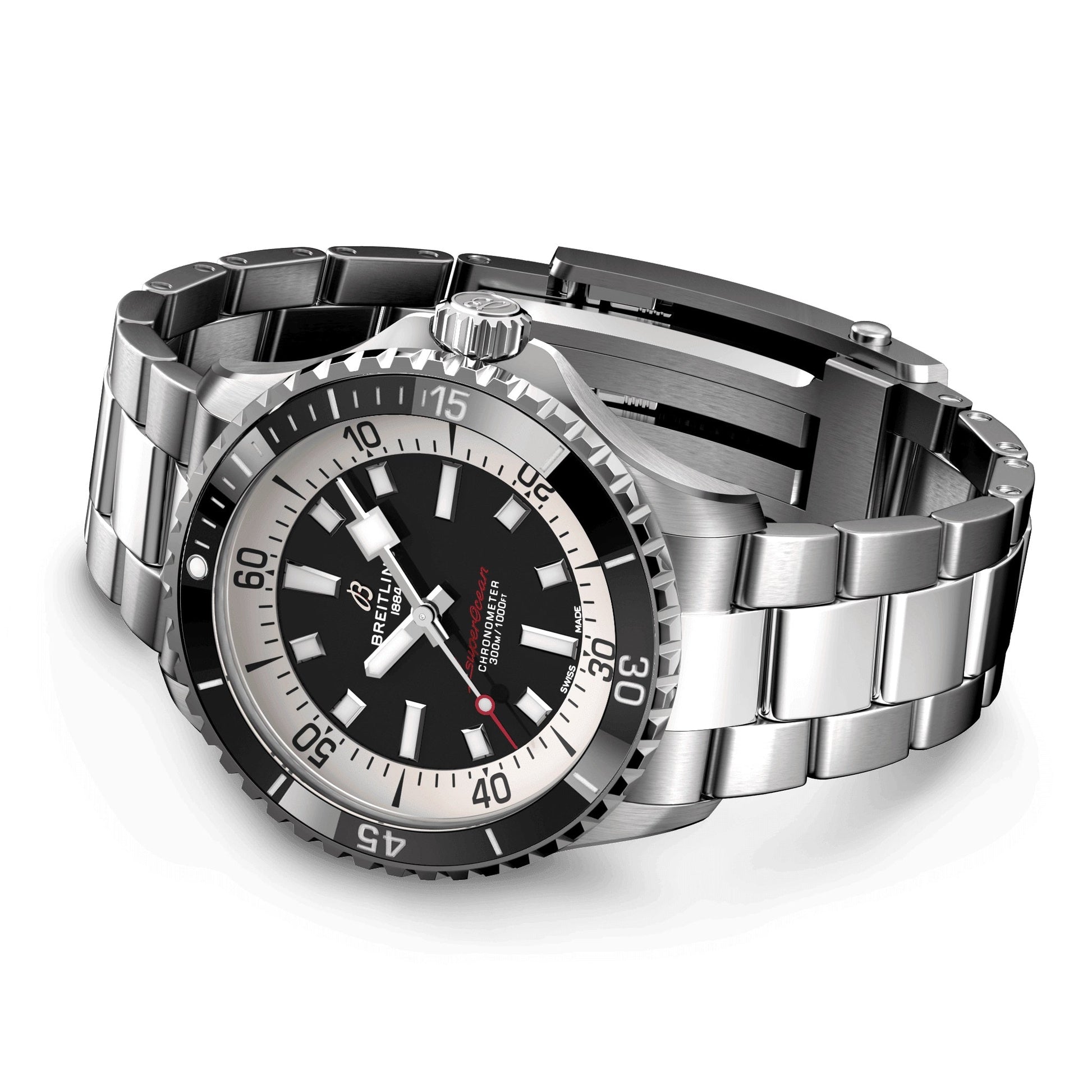 Breitling Superocean Automatic, Stainless steel, 42mm, Ref# A17375211B1A1, Unworn 2024