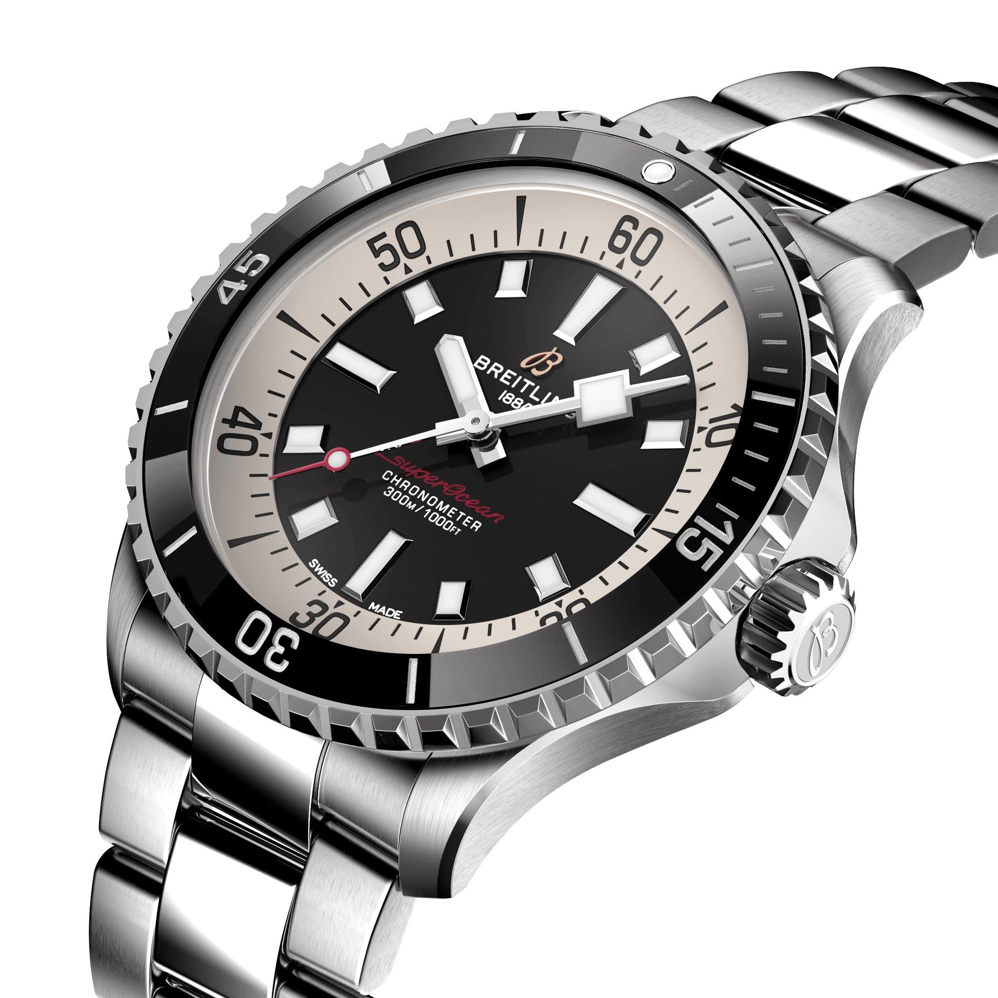 Breitling Superocean Automatic, Stainless steel, 42mm, Ref# A17375211B1A1, Unworn 2024
