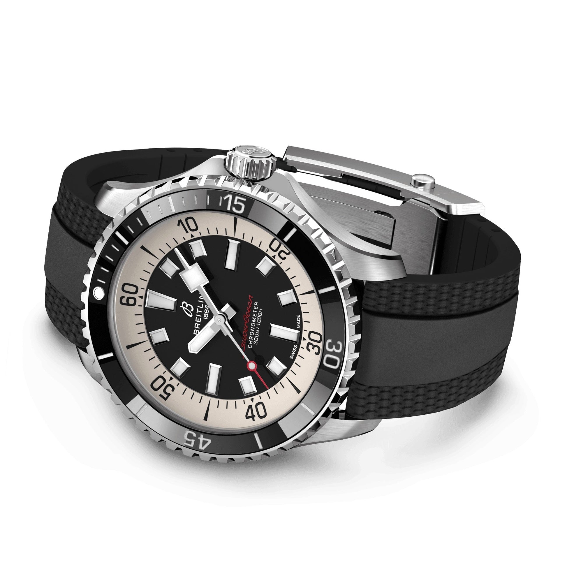 Breitling Superocean Automatic, Stainless steel, 44mm, Ref# A17376211B1S1, Unworn 2024