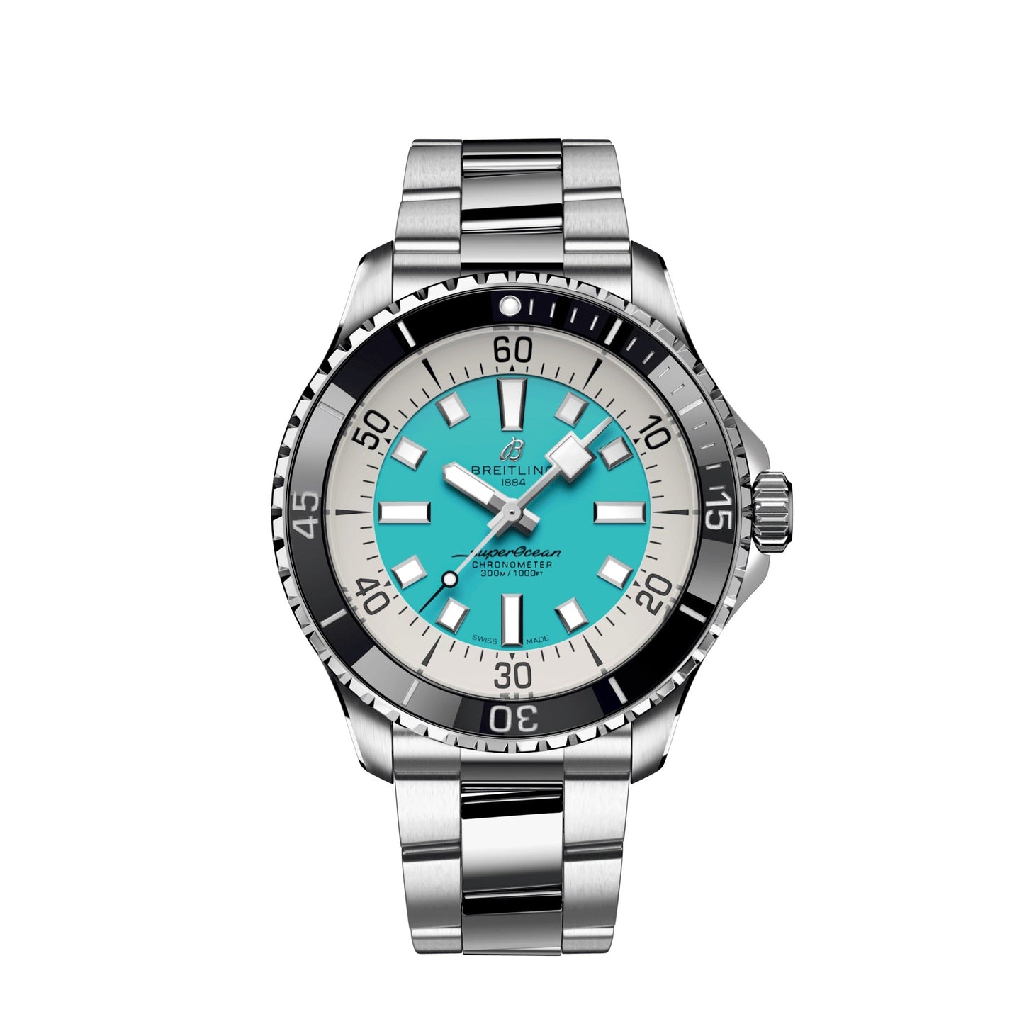 Breitling Superocean Automatic 44,  Stainless steel, Ref# A17376211L2A1, Unworn 2024