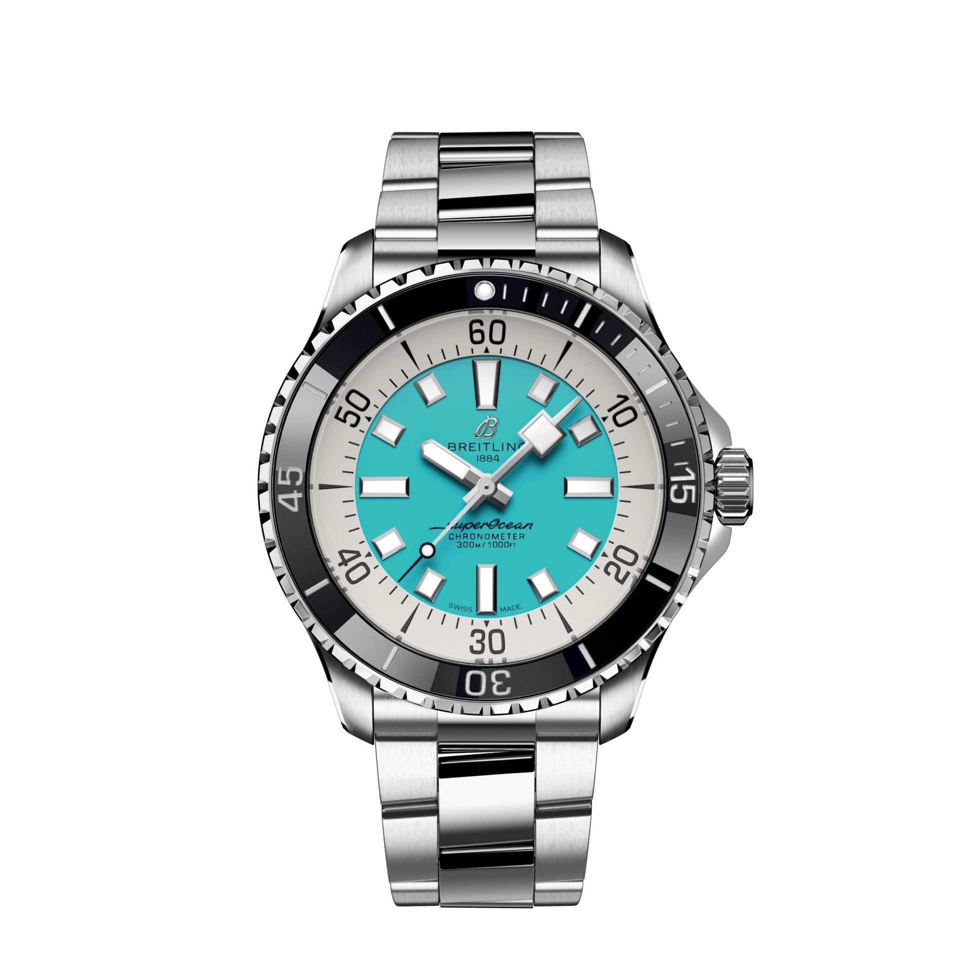 Breitling Superocean Automatic 44,  Stainless steel, Ref# A17376211L2A1, Unworn 2024