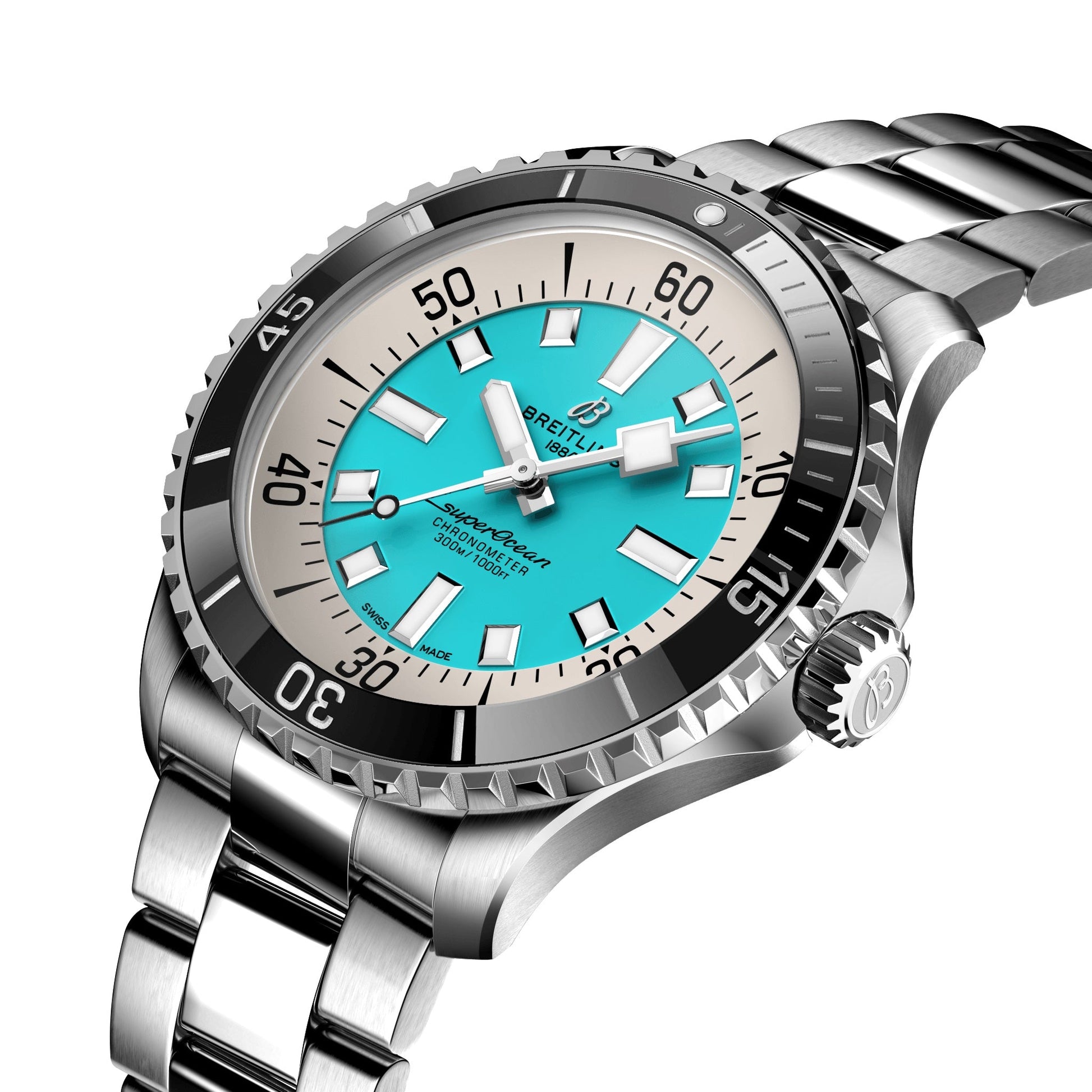 Breitling Superocean Automatic 44,  Stainless steel, Ref# A17376211L2A1, Unworn 2024