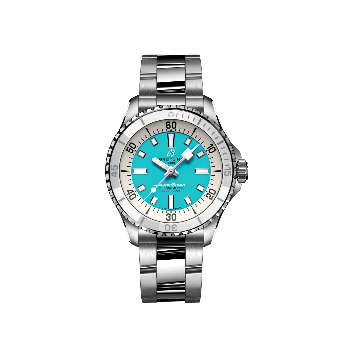 Breitling Superocean Automatic Ref# A17377211C1A1, box and papers