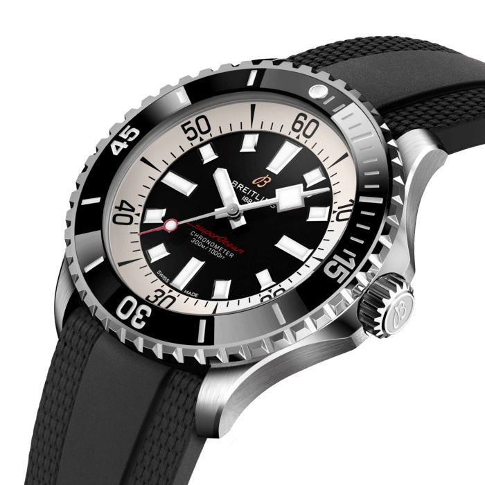 Breitling Superocean Automatic 46, Stainless Steel, Ref# A17378211B1S1, Unworn 2024