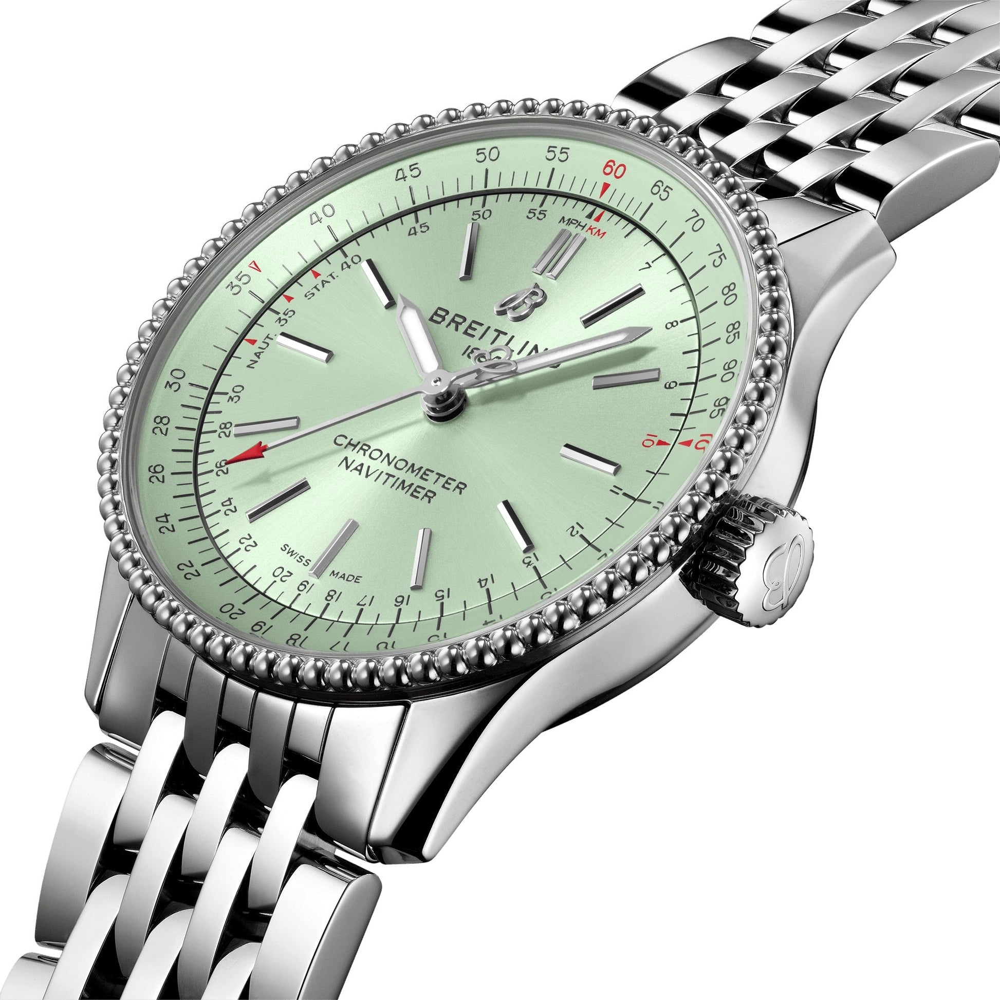 Breitling Navitimer AUTOMATIC 35, Stainless Steel, Ref# A17395361L1A1, Unworn 2024