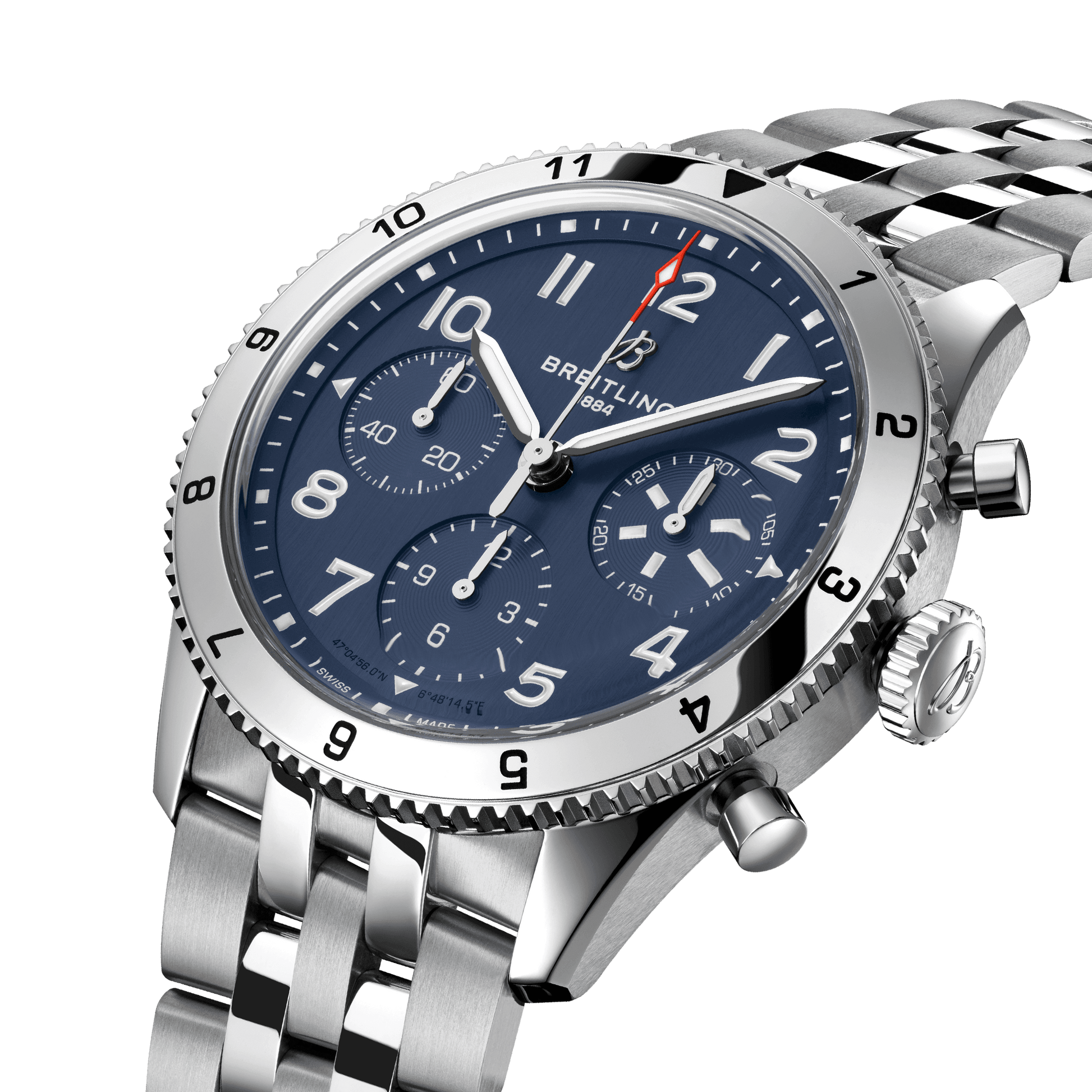 Breitling Classic AVI Chronograph 42 Tribute to Vought F4U Corsair, Stainless Steel, Ref# A233801A1C1A1, Unworn 2024