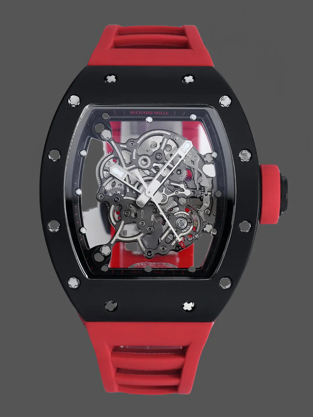 Richard Mille RM 055 Bubba Watson – NTPT Carbon (Red Strap)