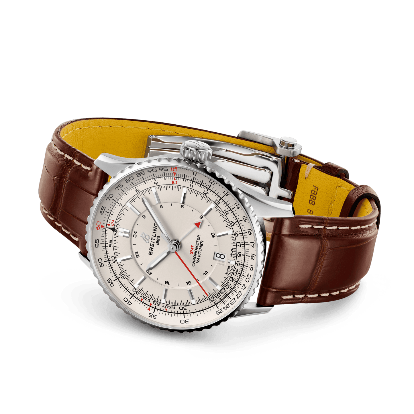 Breitling Navitimer Automatic GMT 41, Stainless Steel, Ref# A32310211G1P1, Unworn 2024