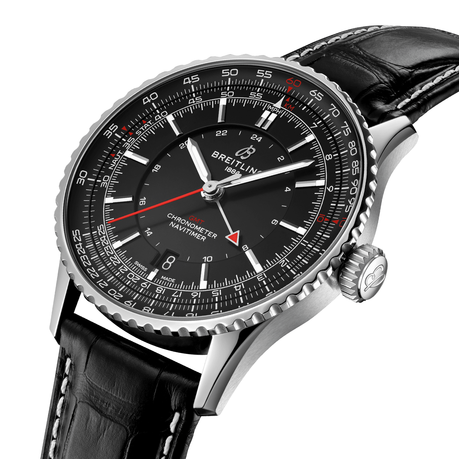 Breitling Navitimer Automatic GMT 41, Stainless Steel, Ref# A32310251B1P1, Unworn 2024