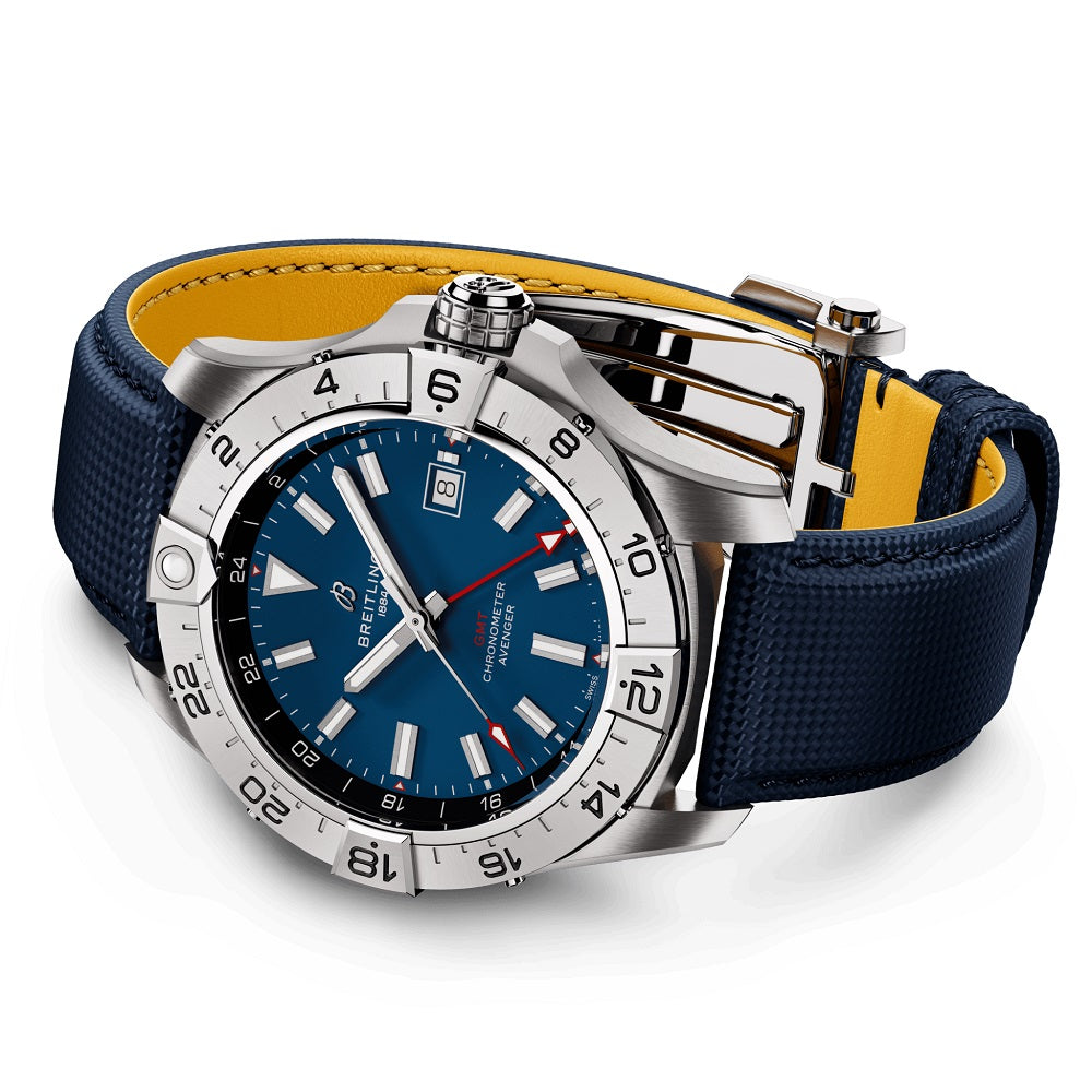 Breitling Avenger Automatic GMT 44, Stainless Steel, Ref# A32320101C1X1, Unworn 2024