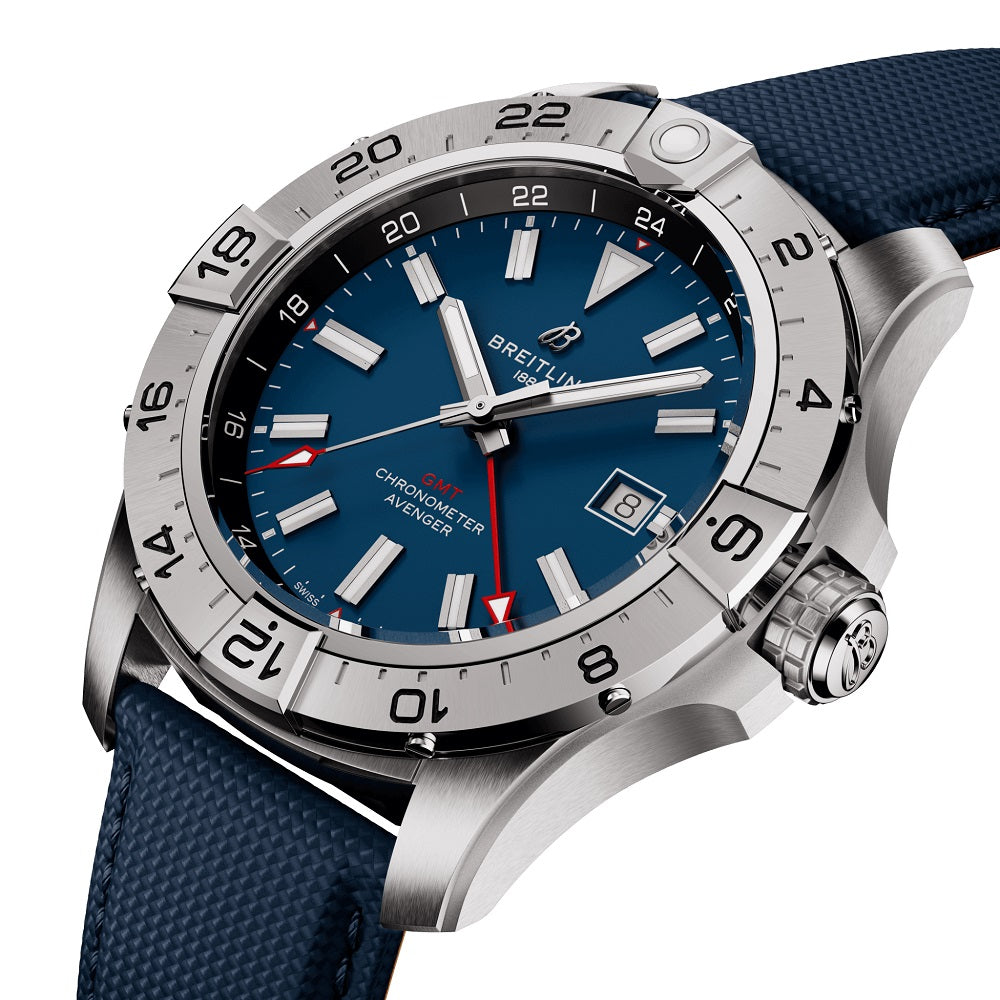Breitling Avenger Automatic GMT 44, Stainless Steel, Ref# A32320101C1X1, Unworn 2024