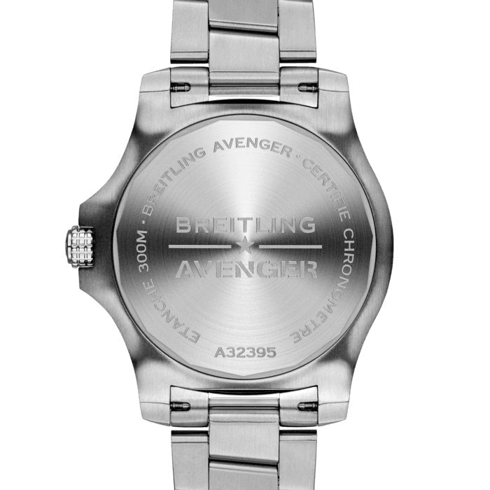 Breitling Avenger Automatic GMT 45. Stainless Steel, Ref# A32395101C1A1, Unworn 2024