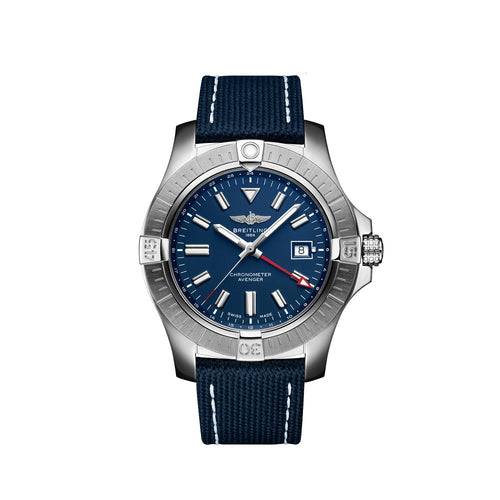 Breitling Avenger Automatic GMT 45,  Stainless Steel, Ref# A32395101C1X1, Unworn 2024