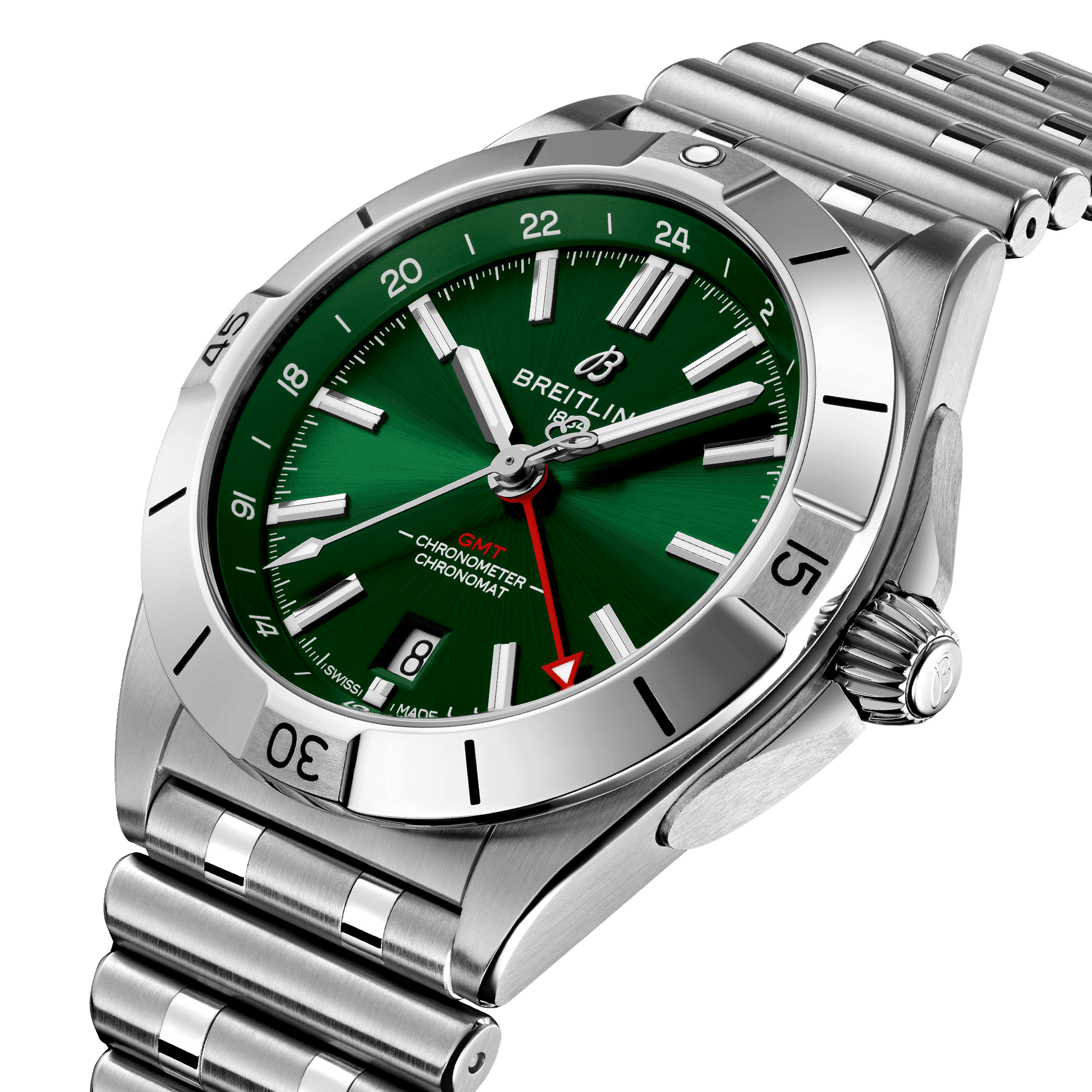 Breitling Chronomat Automatic GMT 40, Stainless Steel, Ref# A32398101L1A1, Unworn 2024