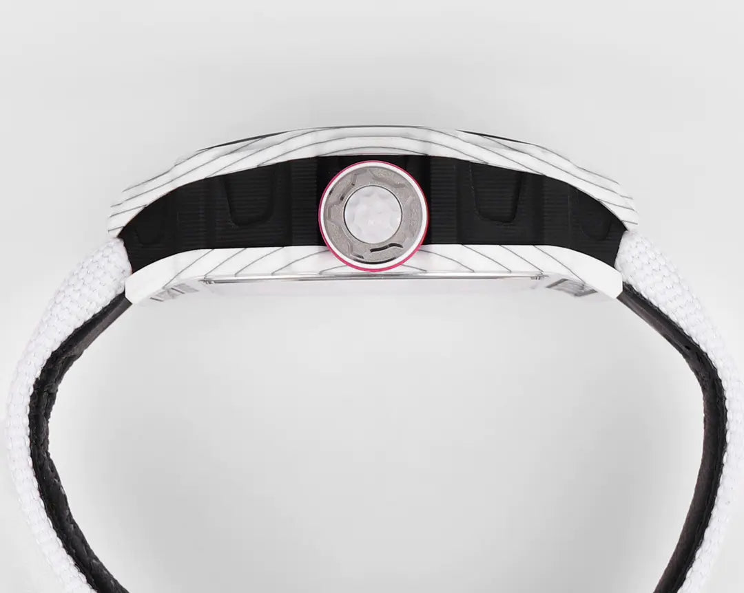 Richard Mille RM 38 02 Bubba Watson Tourbillon White Case Rubber & Fabric Strap