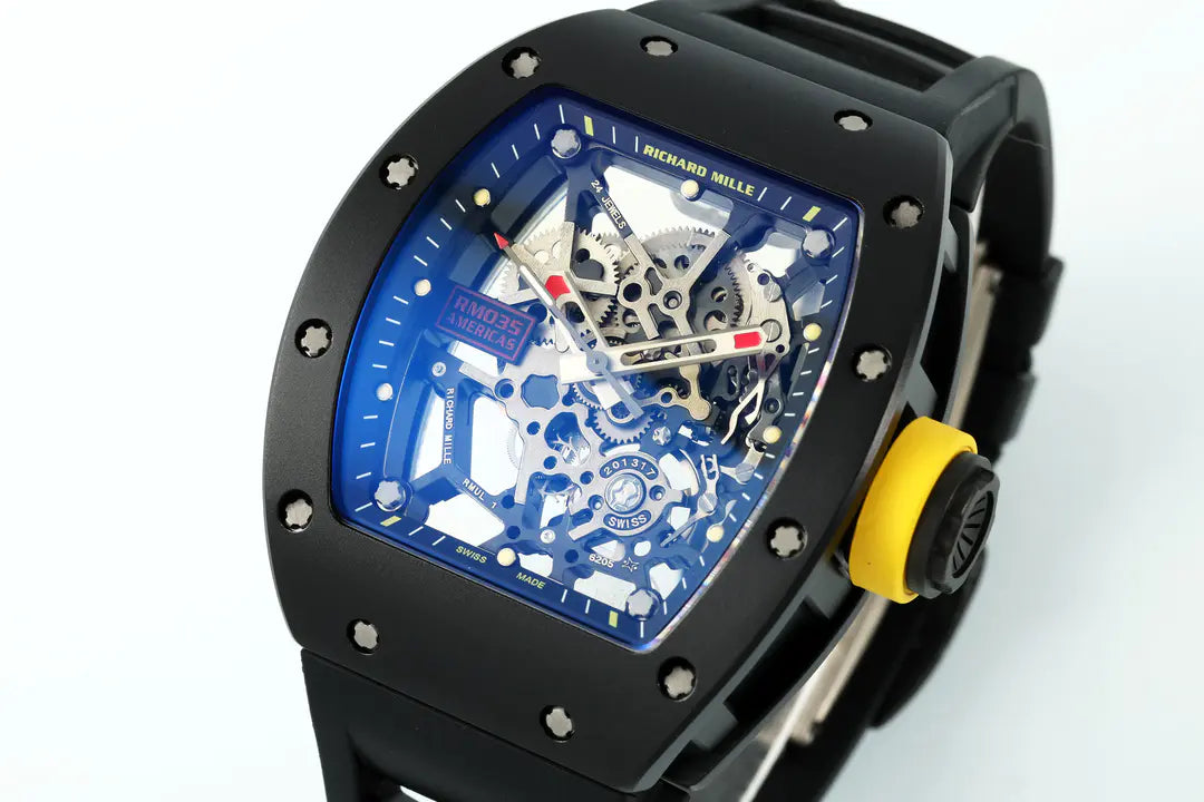 Richard Mille RM 035 Black Toro Nadal Red Pointer