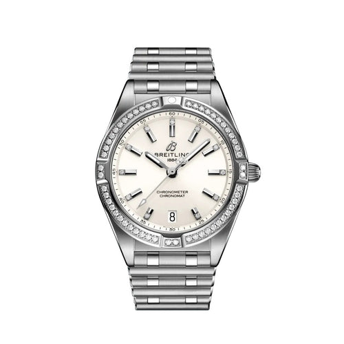 Breitling Chronomat 32, Stainless Steel and Diamond, Ref# A77310591A1A1, Unworn 2024
