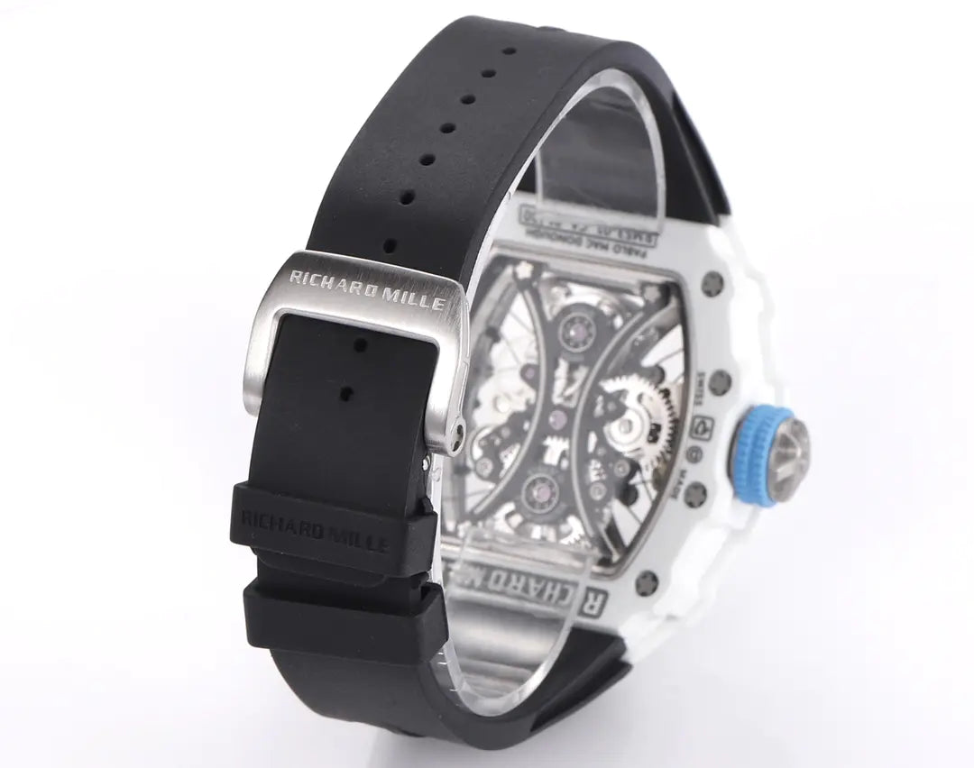 Richard Mille RM 53-01 Pablo MacDonough Skeleton Dial Black Rubber Strap