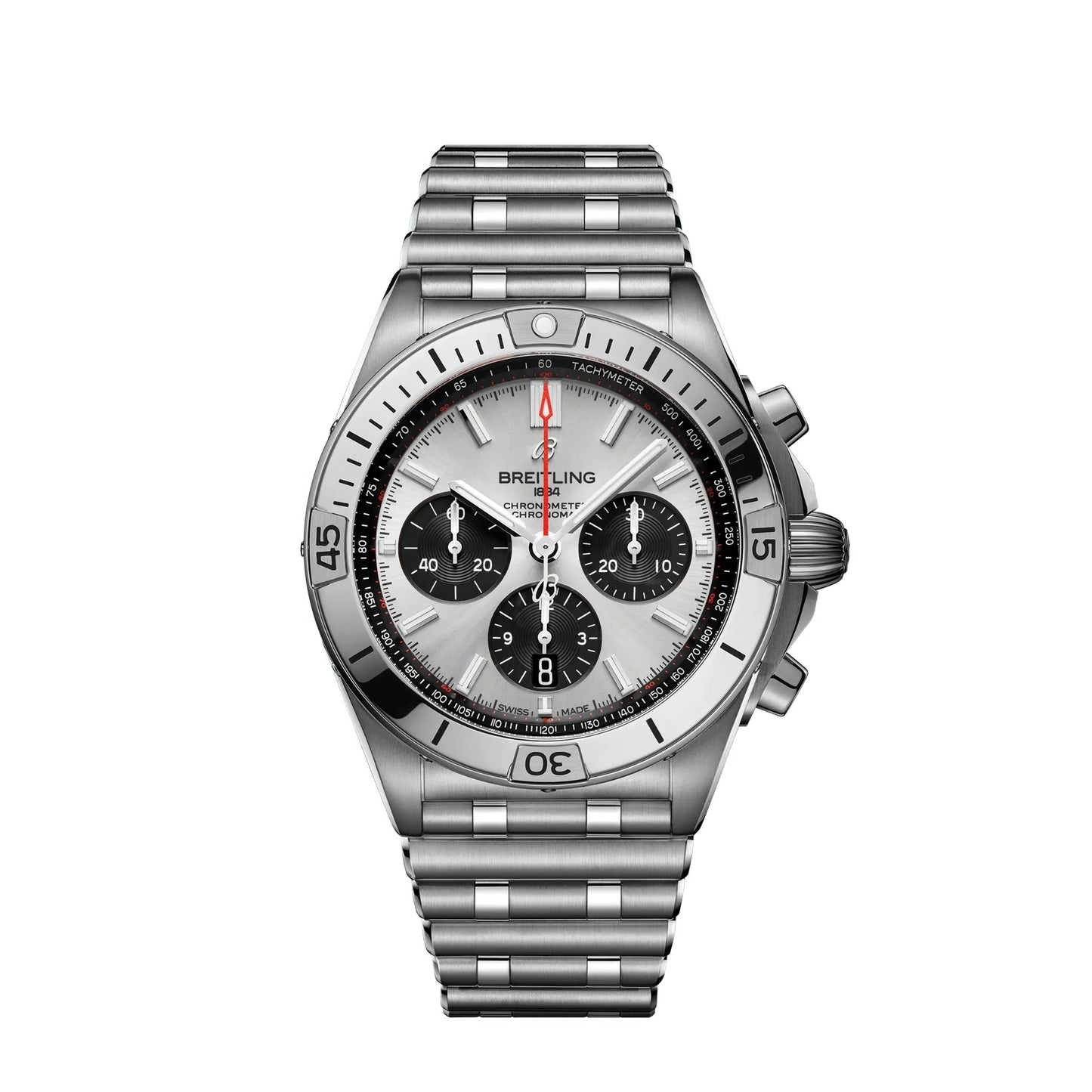 Breitling Chronomat B01 42,  Stainless steel, Ref# AB0134101G1A1, Unworn 2024