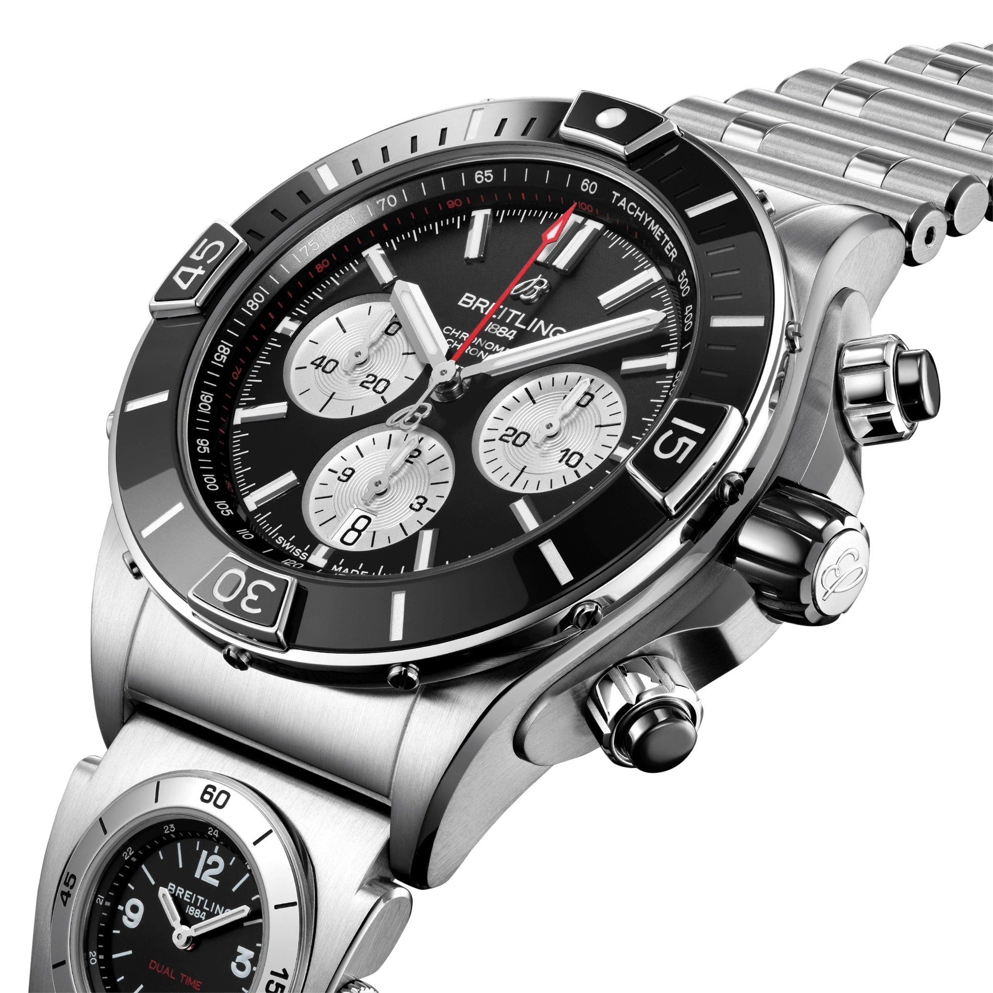 Breitling Super Chronomat B01 Ref# AB0136251B1A2, box and papers