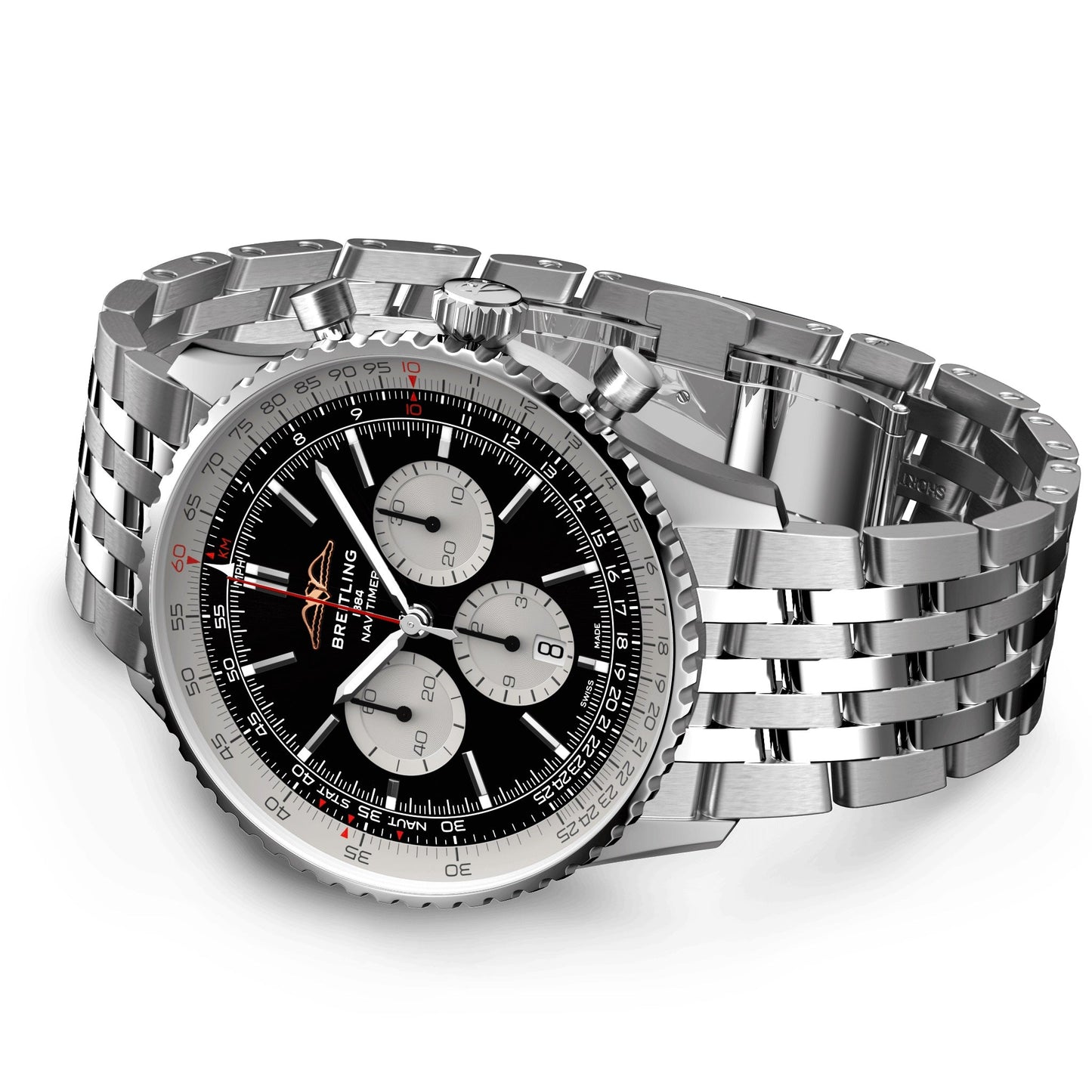 Unworn 2024, Breitling Navitimer B01 CHRONOGRAPH Ref# AB0137211B1A1, box and papers