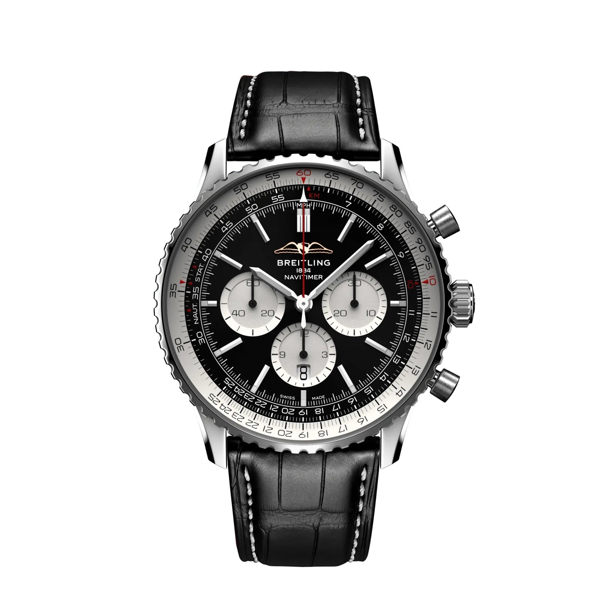 Breitling Navitimer B01 Chronograph 46, Stainless Steelm Ref# AB0137211B1P1, Unworn 2024