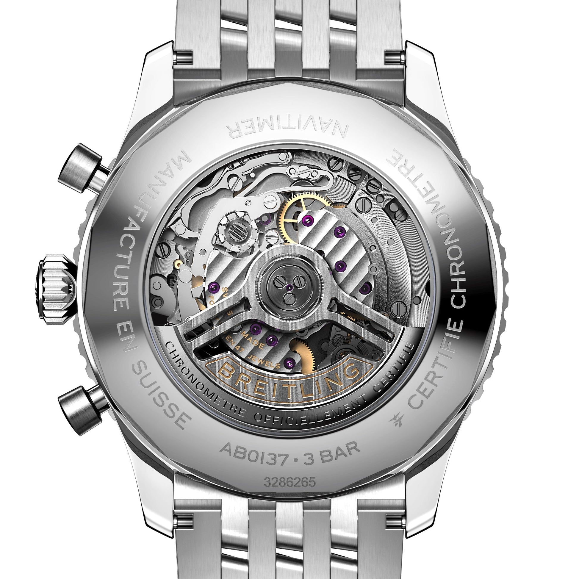 Breitling Navitimer B01 CHRONOGRAPH 46,  Stainless steel, Ref# AB0137241L1A1, Unworn 2024