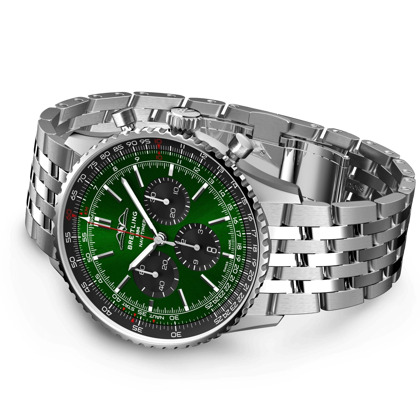 Breitling Navitimer B01 CHRONOGRAPH 46,  Stainless steel, Ref# AB0137241L1A1, Unworn 2024