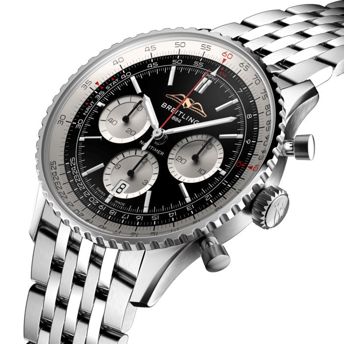 Breitling Navitimer B01 Chronograph 43, Stainless Steel, Ref# AB0138211B1A1, Unworn 2024