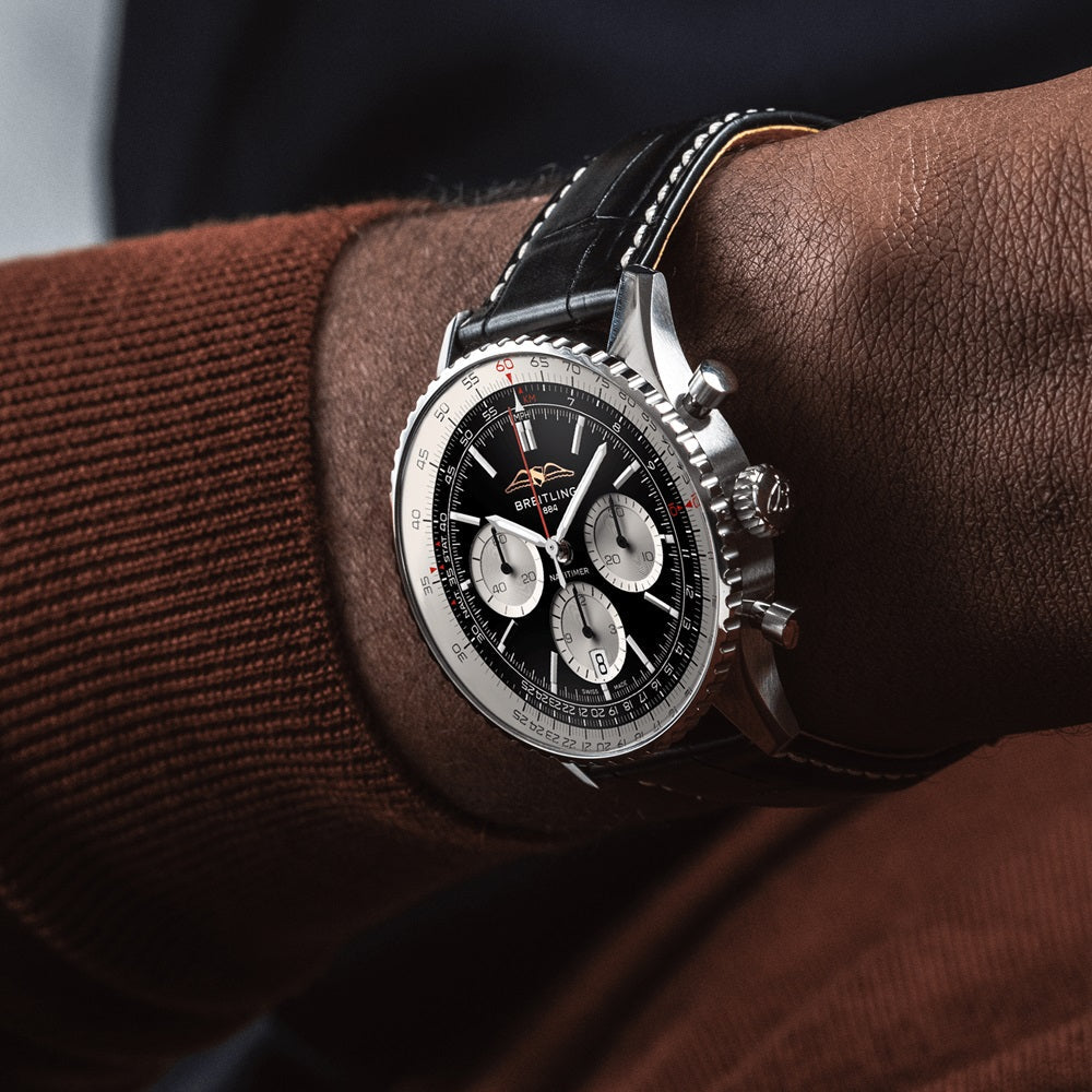 Breitling Navitimer B01 Chronograph 43,  Stainless steel, Ref# AB0138211B1P1, Unworn 2024