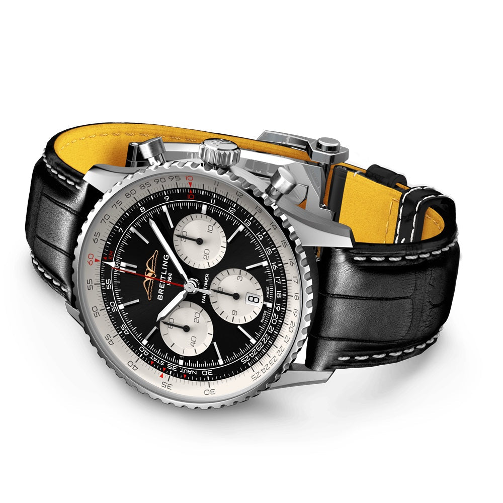 Breitling Navitimer B01 Chronograph 43,  Stainless steel, Ref# AB0138211B1P1, Unworn 2024
