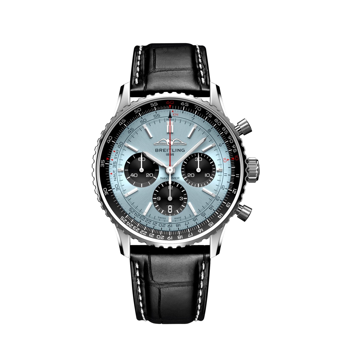 Breitling Navitimer B01 CHRONOGRAPH 43, Stainless steel, Ref# AB0138241C1P1, Unworn 2024