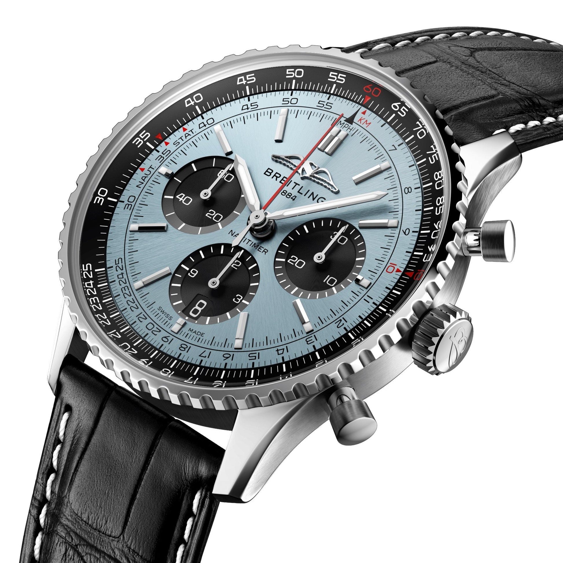 Breitling Navitimer B01 CHRONOGRAPH 43, Stainless steel, Ref# AB0138241C1P1, Unworn 2024
