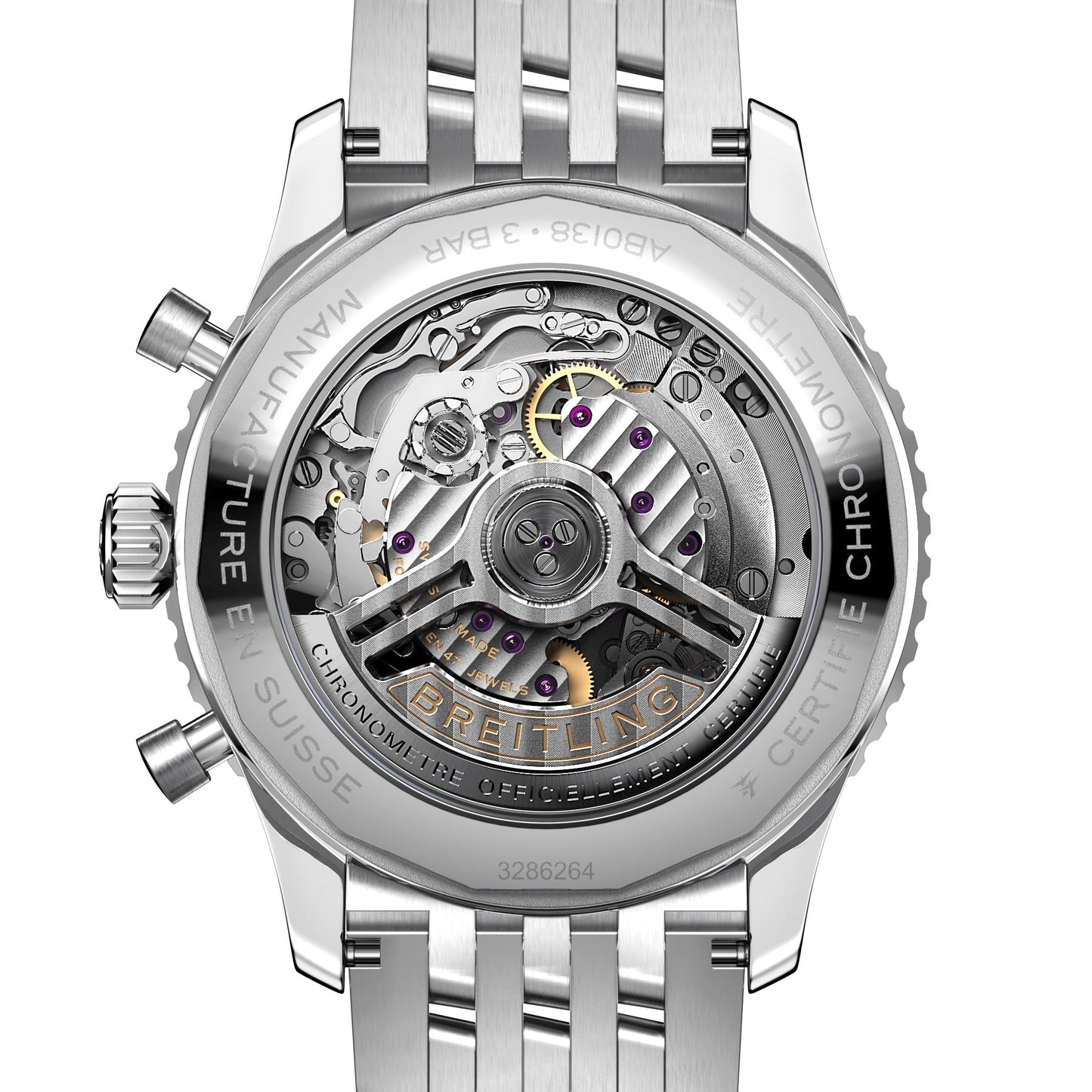 Breitling Navitimer B01 CHRONOGRAPH Ref# AB0138241K1A1, box and papers