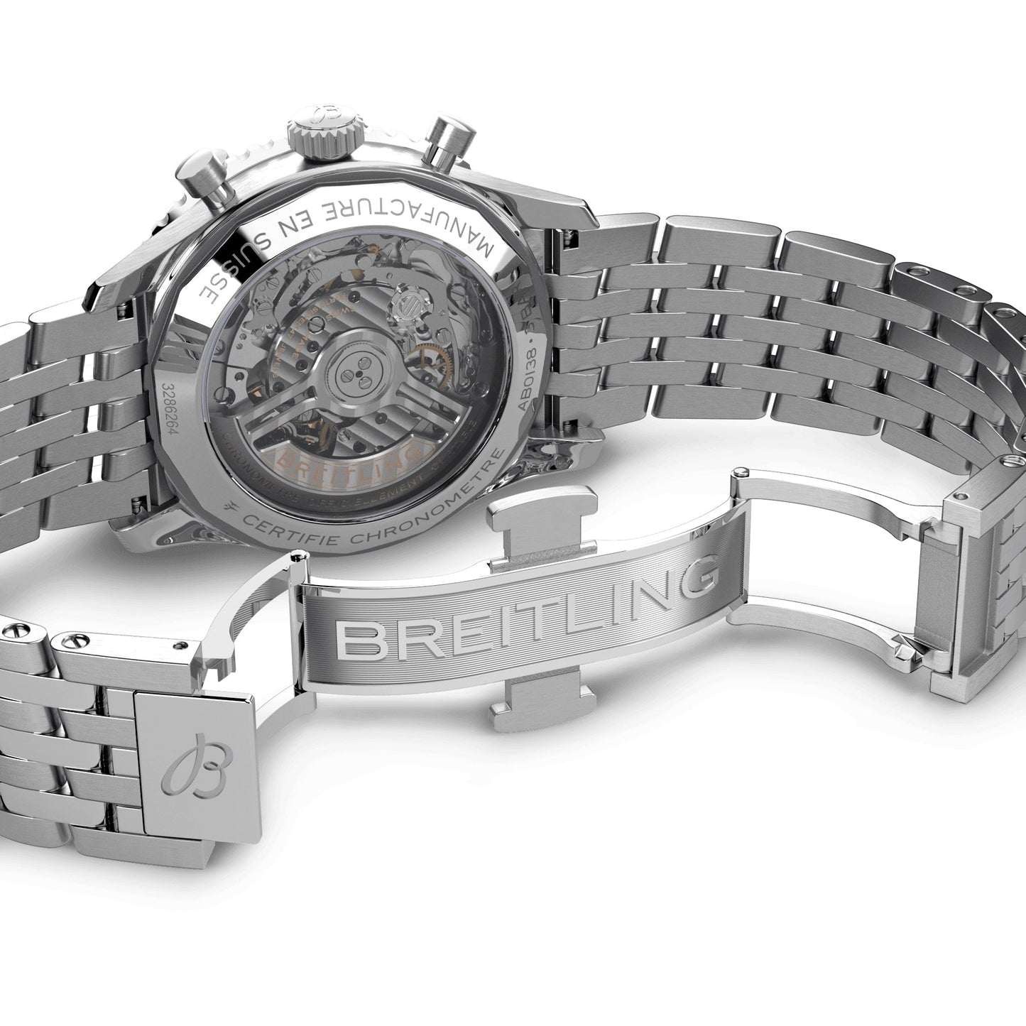 Breitling Navitimer B01 CHRONOGRAPH Ref# AB0138241K1A1, box and papers