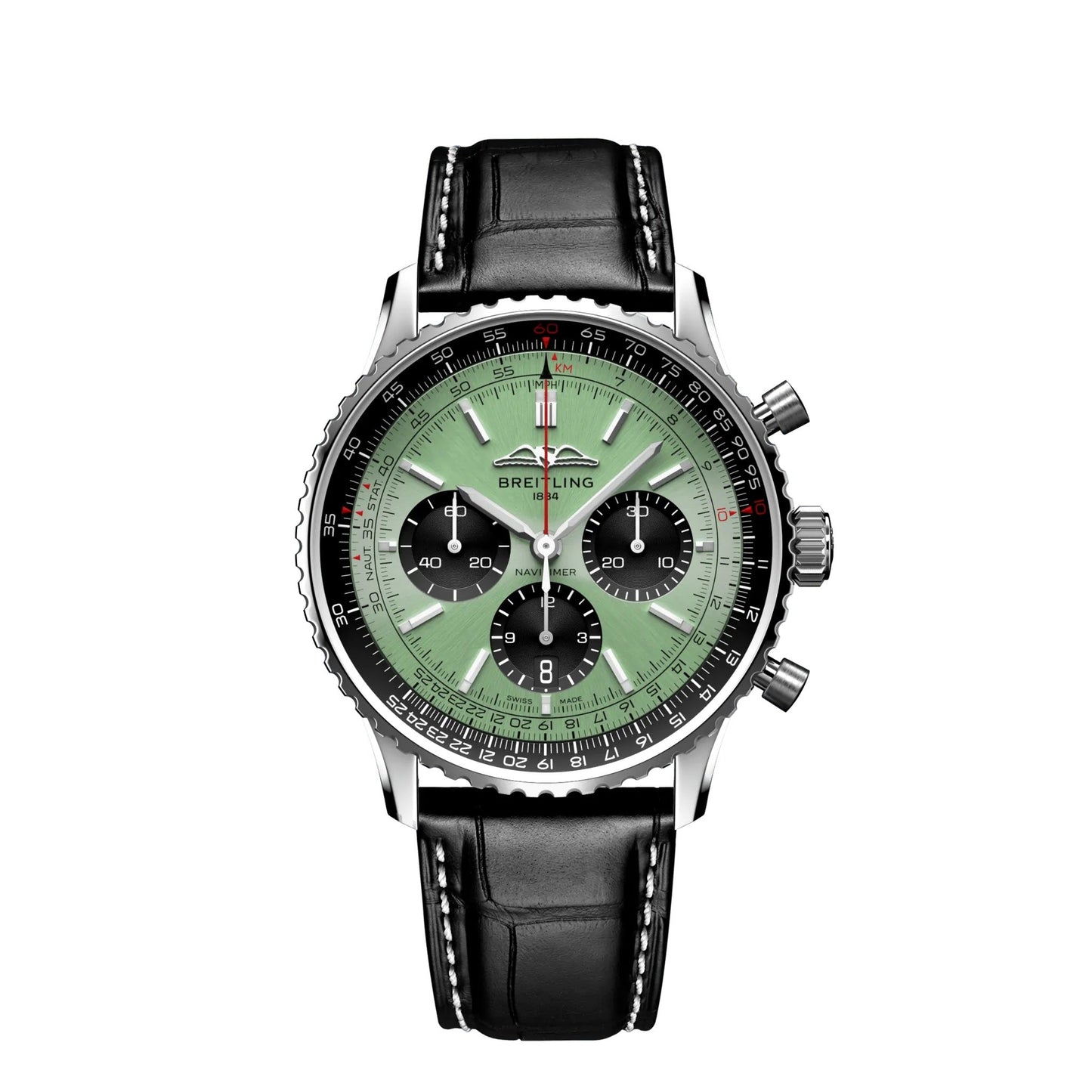Breitling Navitimer B01 Chronograph 43, Stainless Steel, Ref# AB0138241L1P1, Unworn 2024