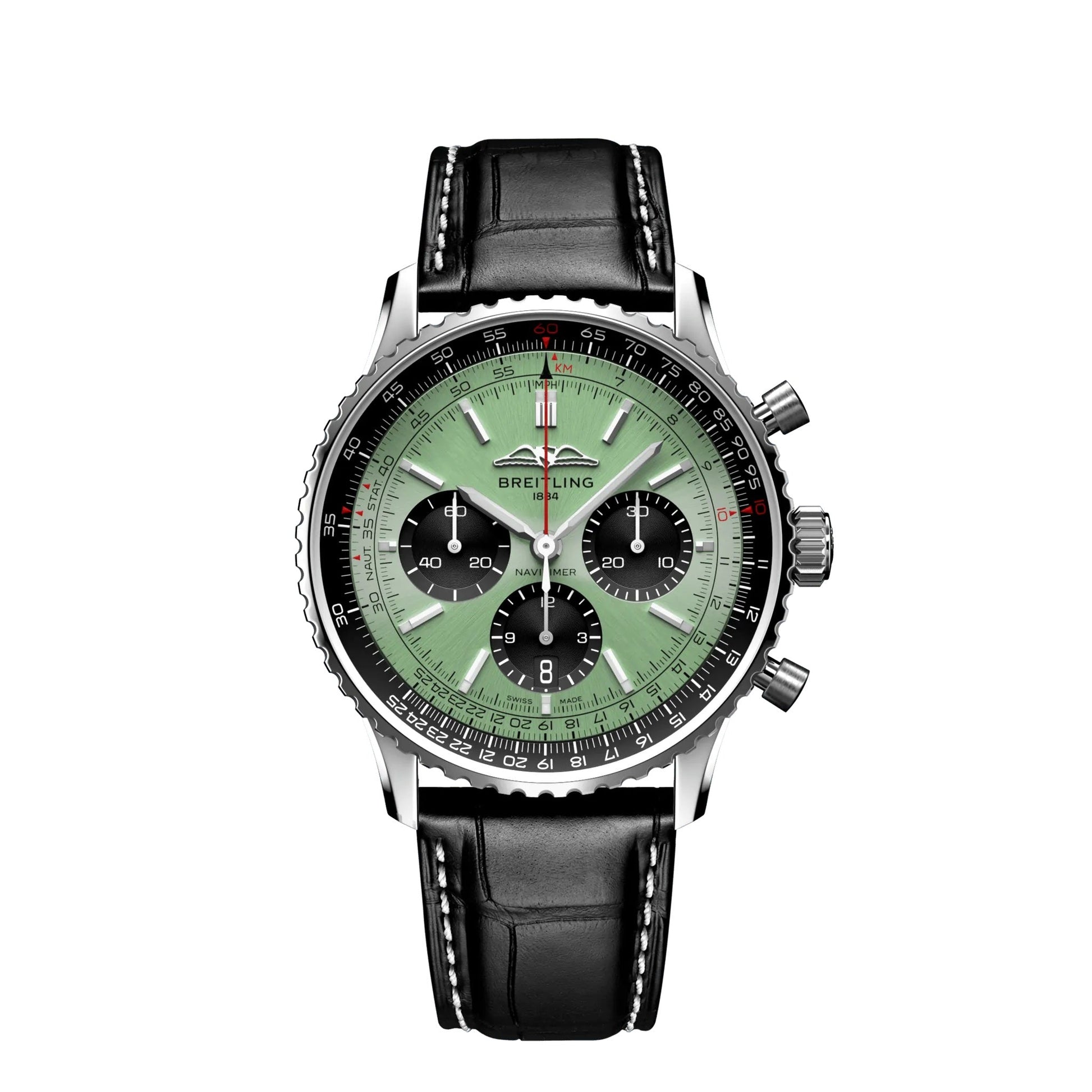 Breitling Navitimer B01 Chronograph 43, Stainless Steel, Ref# AB0138241L1P1, Unworn 2024