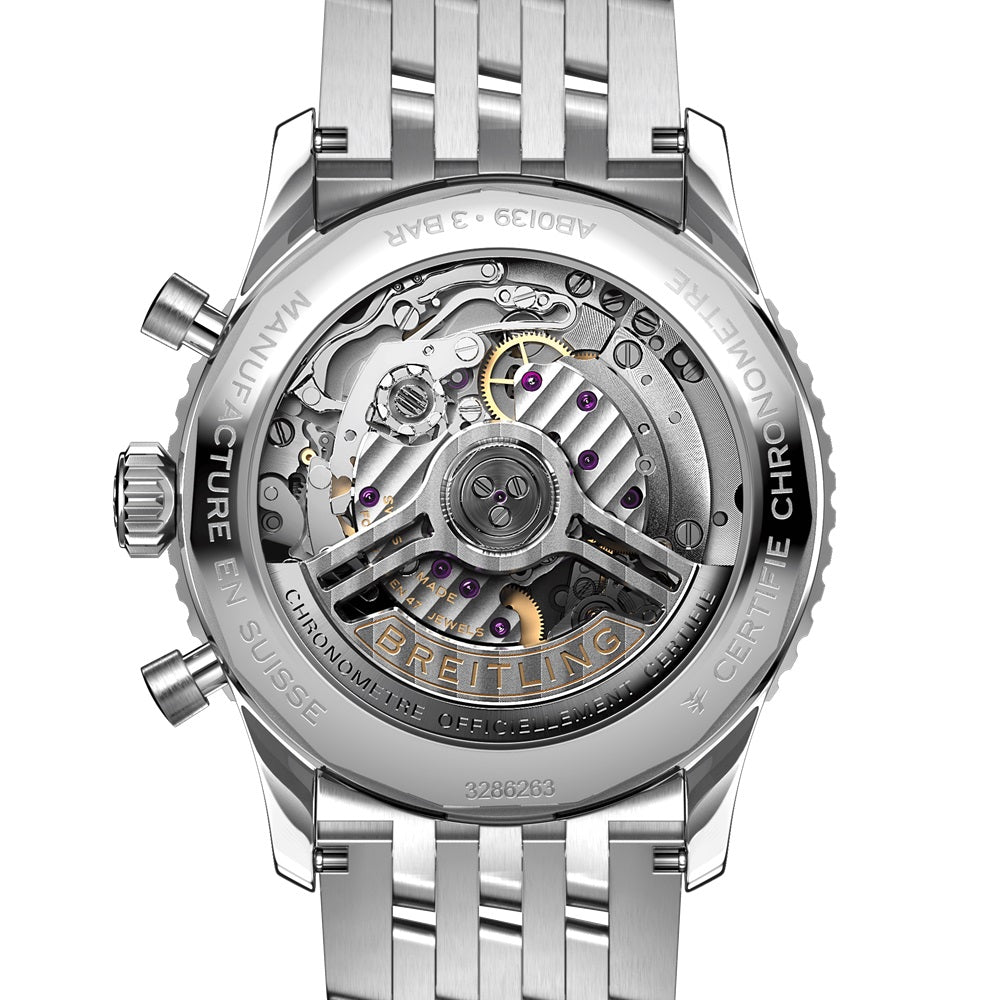 Breitling Navitimer B01 Chronograph Ref# AB0139211B1A1, box and papers