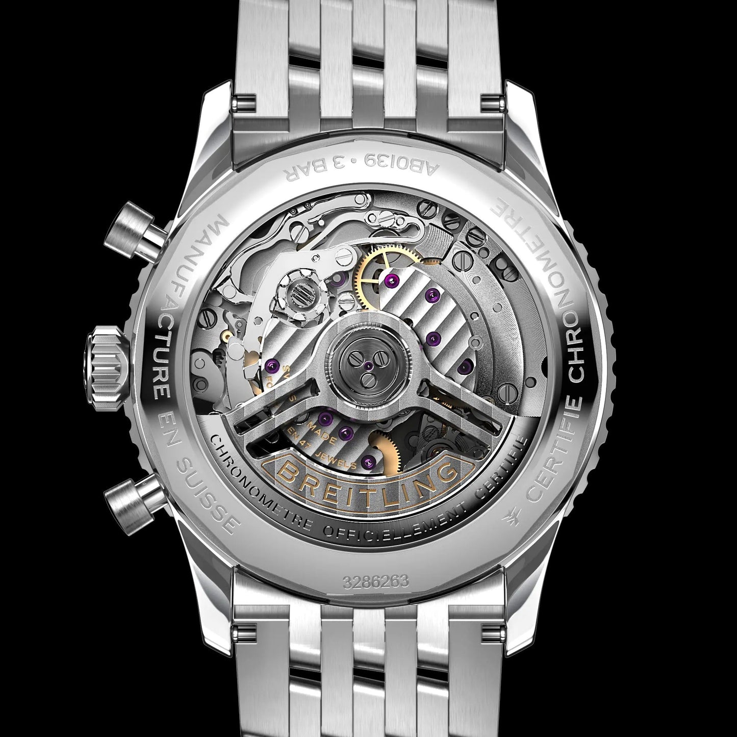 Breitling Navitimer B01 Chronograph 41, Ref# AB0139A71G1A1, box and papers
