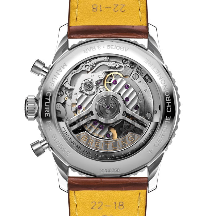 Breitling Navitimer B01 Chronograph 41 Stainless Steel Ref# AB0139211G1P1, box and papers