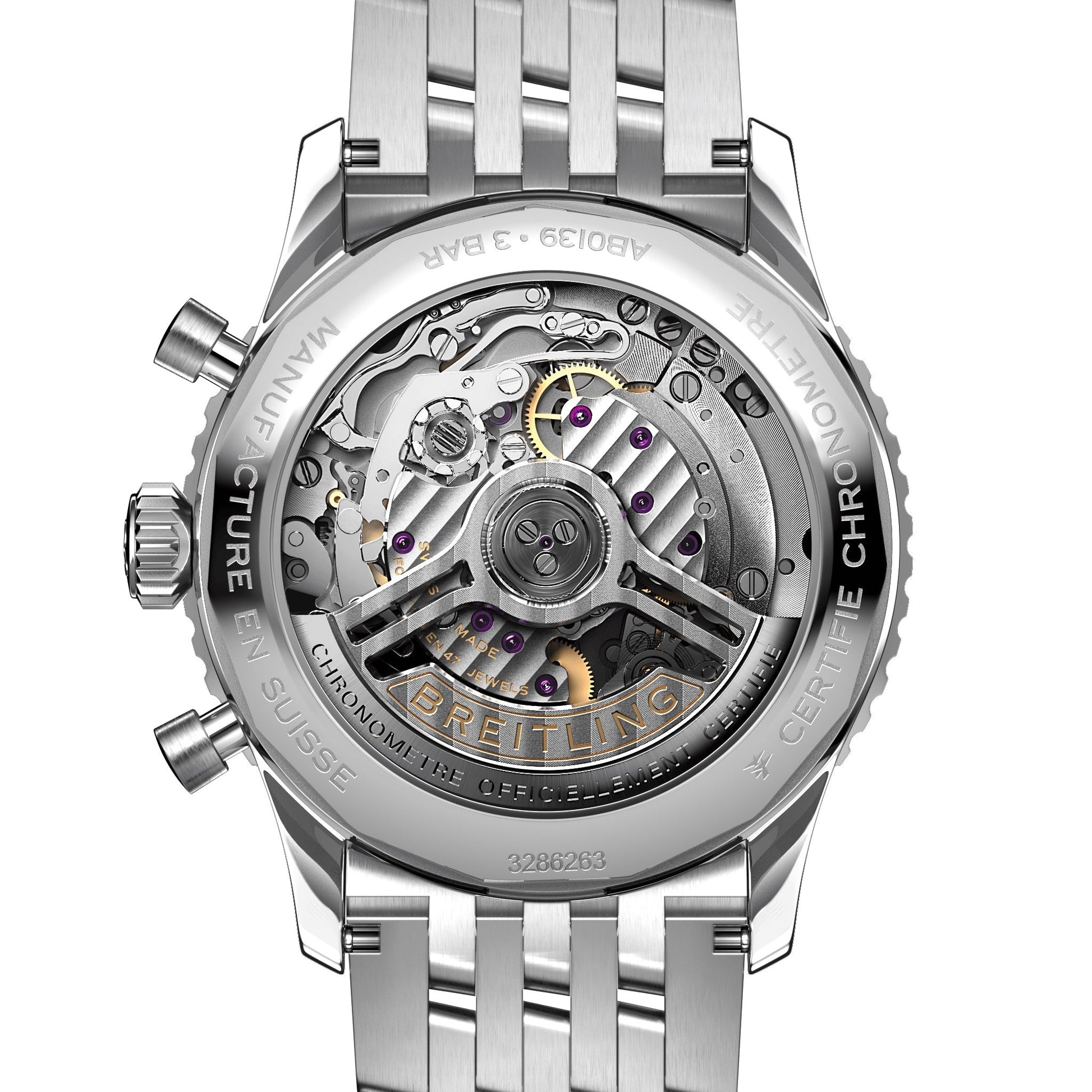 Breitling Navitimer B01 CHRONOGRAPH Ref# AB0139241C1A1, box and papers