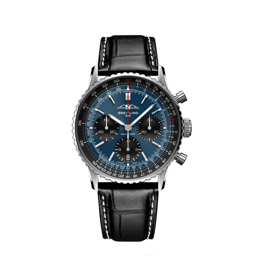 Breitling Navitimer B01 Chronograph 41 Stainless Steel Ref# AB0139241C1P1, box and papers