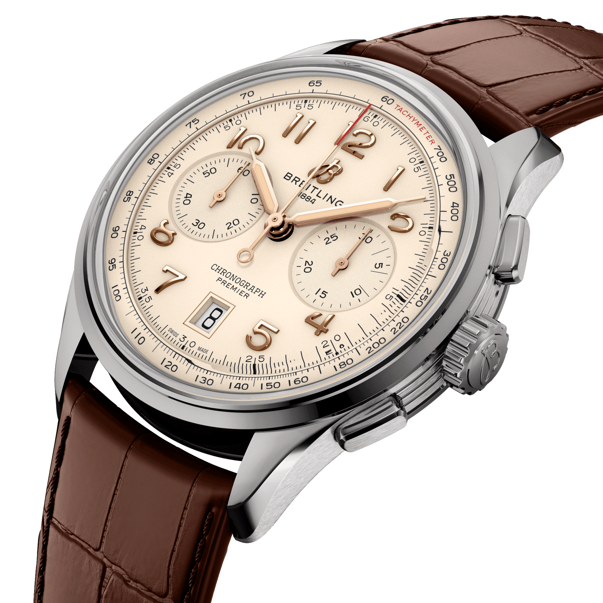 Breitling Premier B01 Chronograph 42, Stainless steel, Ref# AB0145211G1P2, Unworn 2024