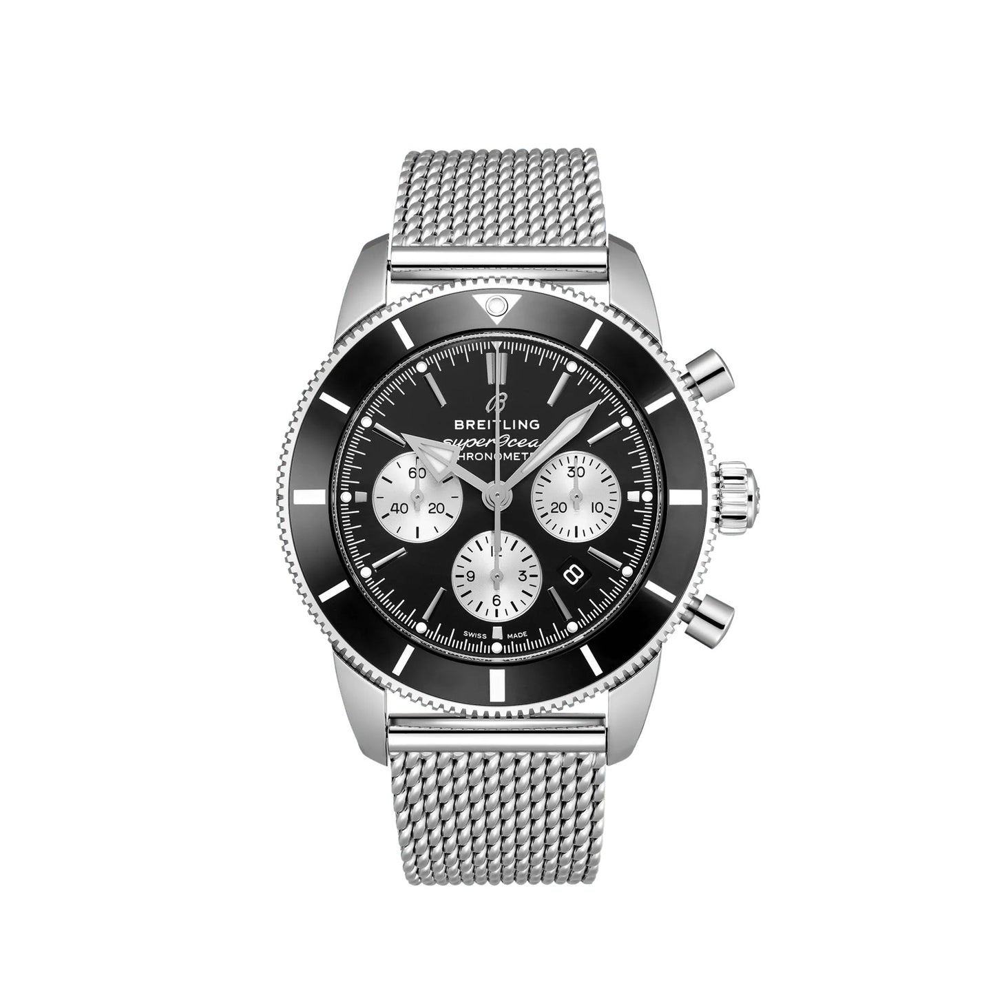 Breitling Superocean Heritage B01 Chronograph 44, Ref# AB0162121B1A1, box and papers